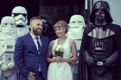 Nydelig brudebilde (Foto tilsendt fra brudgommen)