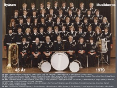 Byåsen Musikkorps 1979 Med navn på medlemmene