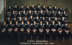 Byåsen Musikkorps 1984 Originalbildet