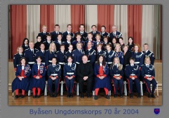 Byåsen Ungdomskorps 2004 Foto: Lars Andreas Dybvik